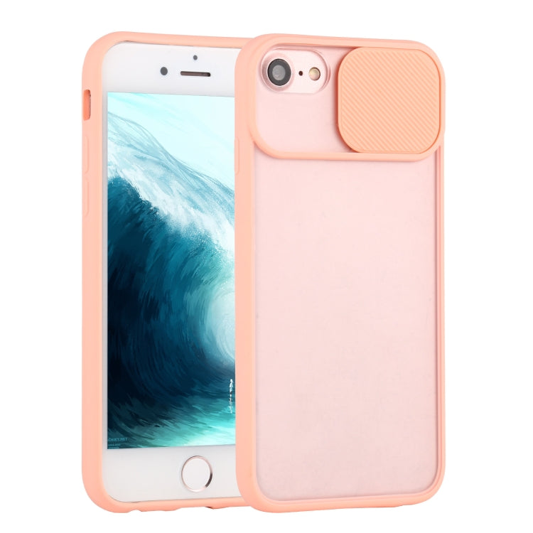 Sliding Camera Cover Design TPU Protective Case For iPhone SE / 8 / 7