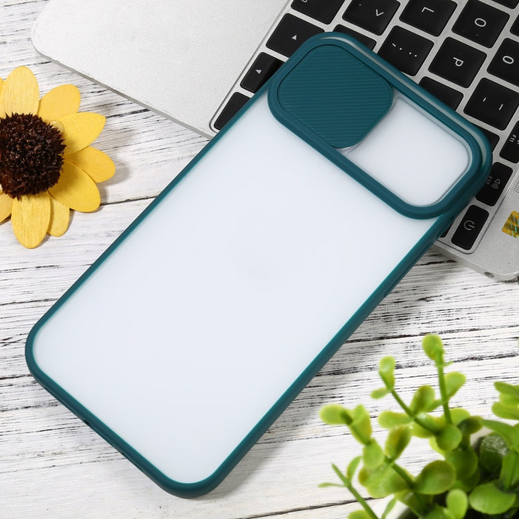 For iPhone 12 Sliding Camera Cover Design TPU Protective Case