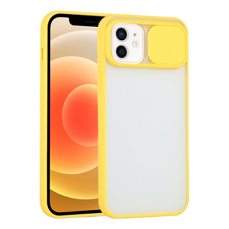 For iPhone 12 Sliding Camera Cover Design TPU Protective Case