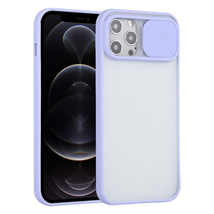 For iPhone 12 Pro Sliding Camera Cover Design TPU Protective Case