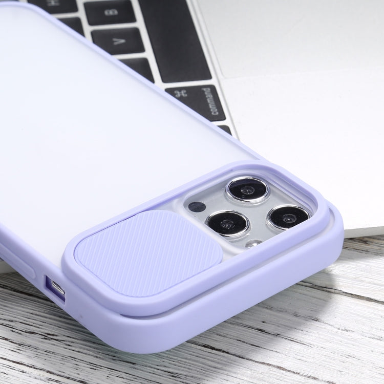 For iPhone 12 Pro Sliding Camera Cover Design TPU Protective Case