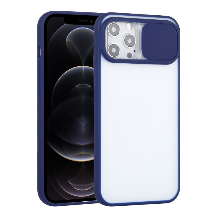For iPhone 12 Pro Sliding Camera Cover Design TPU Protective Case