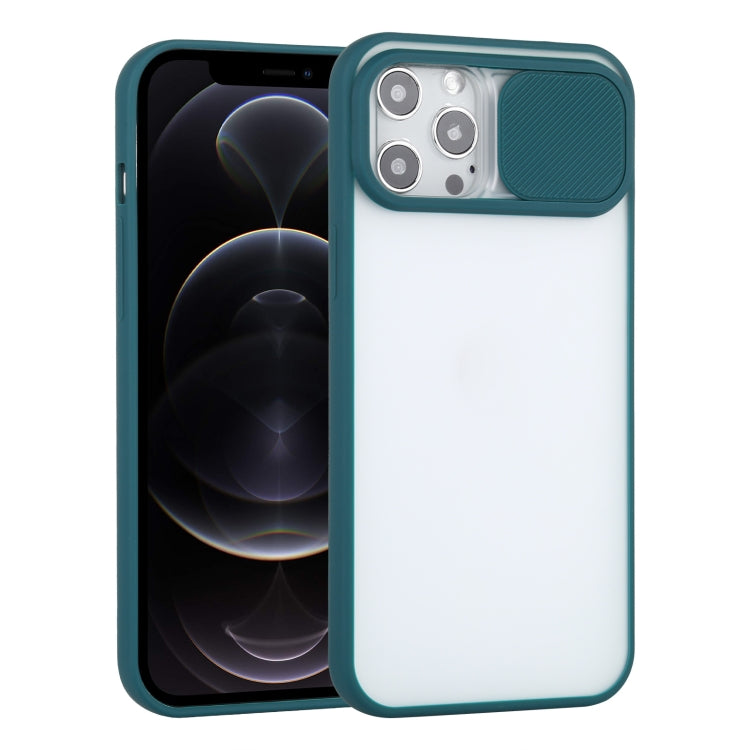 For iPhone 12 Pro Sliding Camera Cover Design TPU Protective Case