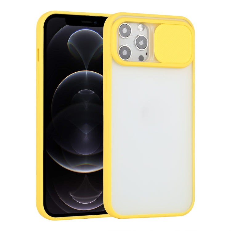 For iPhone 12 Pro Sliding Camera Cover Design TPU Protective Case