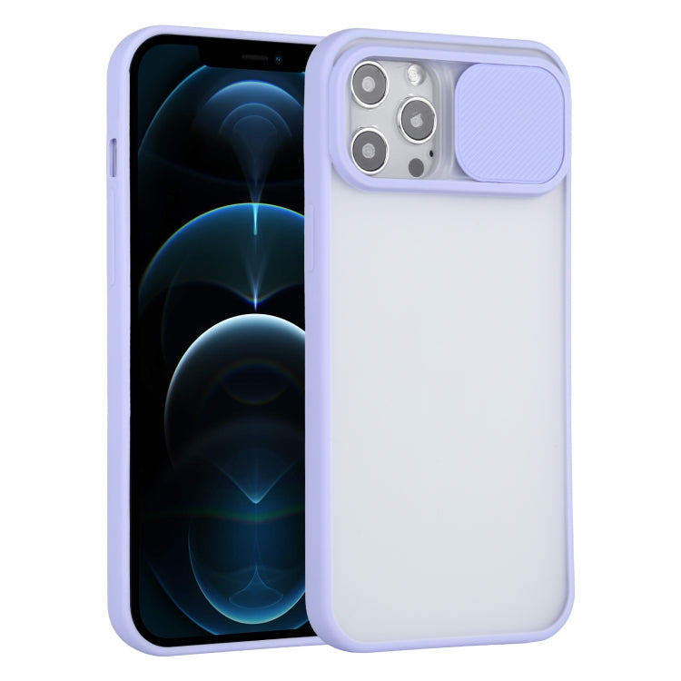For iPhone 12 Pro Max Sliding Camera Cover Design TPU Protective Case