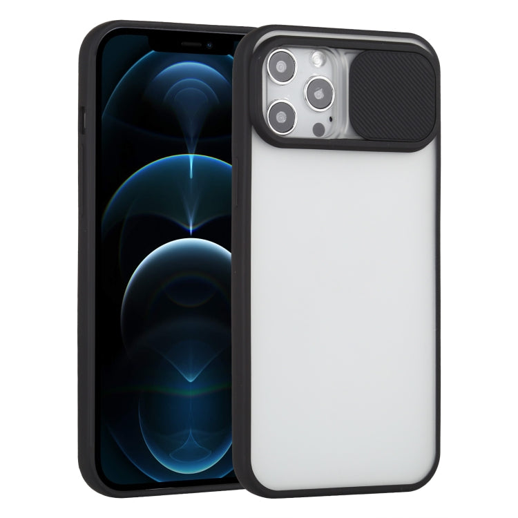 For iPhone 12 Pro Max Sliding Camera Cover Design TPU Protective Case