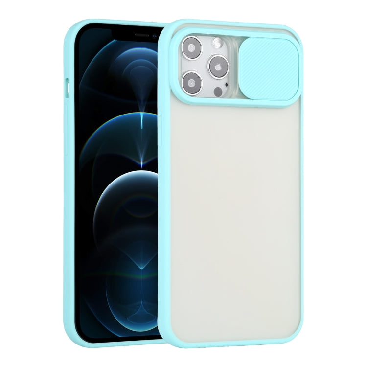 For iPhone 12 Pro Max Sliding Camera Cover Design TPU Protective Case