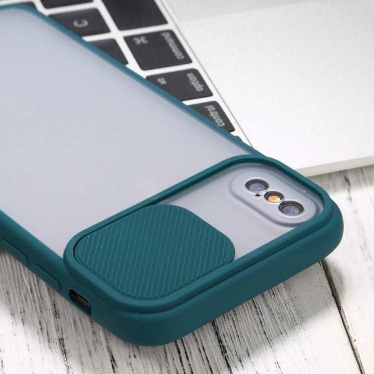 For iPhone X / XS Sliding Camera Cover Design TPU Protective Case