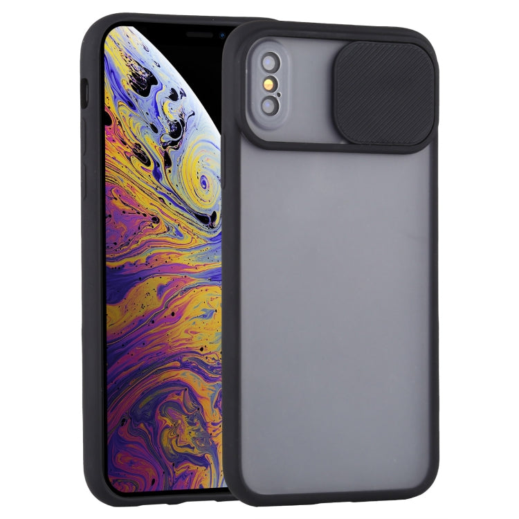 For iPhone X / XS Sliding Camera Cover Design TPU Protective Case