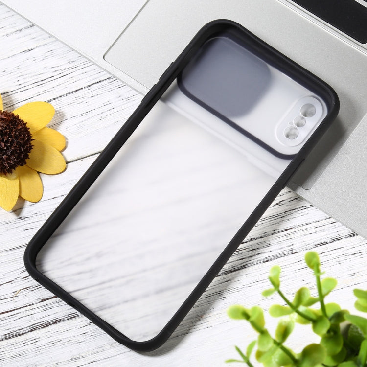 For iPhone X / XS Sliding Camera Cover Design TPU Protective Case