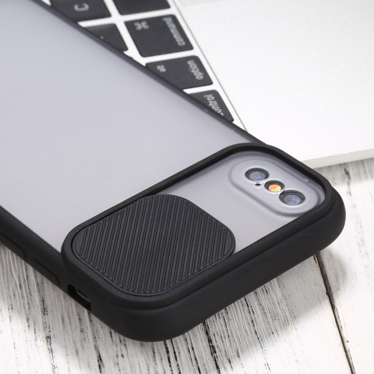 For iPhone X / XS Sliding Camera Cover Design TPU Protective Case