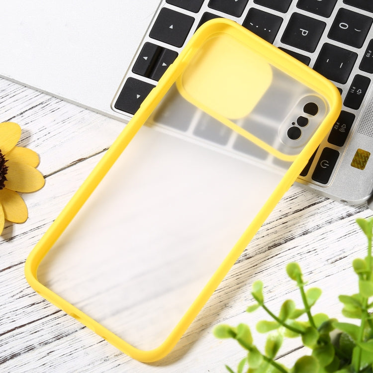 For iPhone X / XS Sliding Camera Cover Design TPU Protective Case