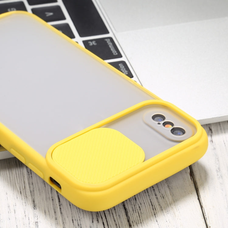 For iPhone X / XS Sliding Camera Cover Design TPU Protective Case