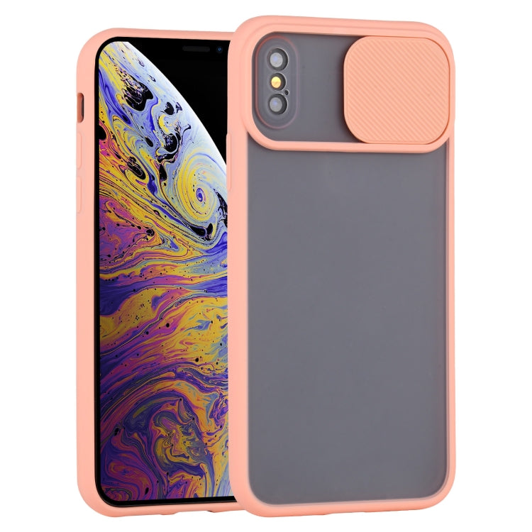For iPhone X / XS Sliding Camera Cover Design TPU Protective Case