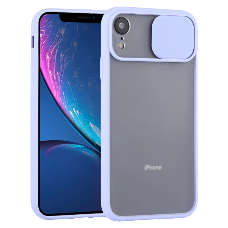 For iPhone XR Sliding Camera Cover Design TPU Protective Case