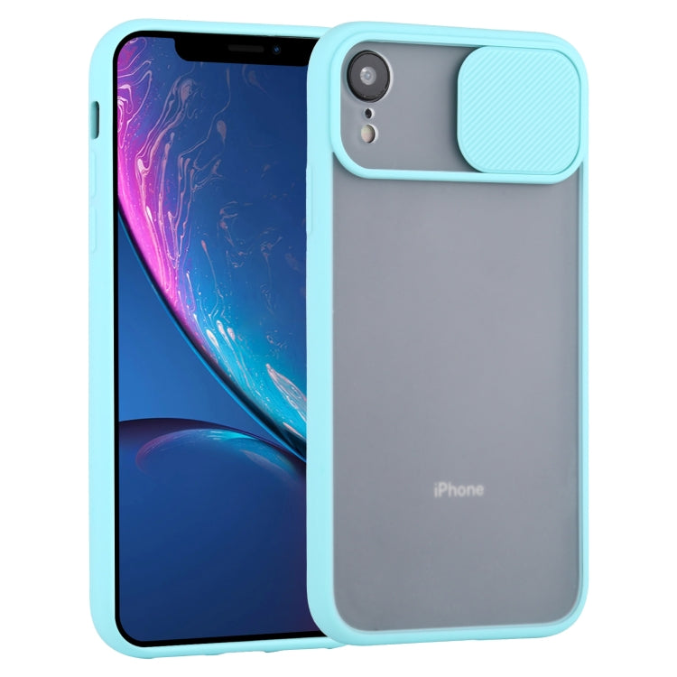 For iPhone XR Sliding Camera Cover Design TPU Protective Case