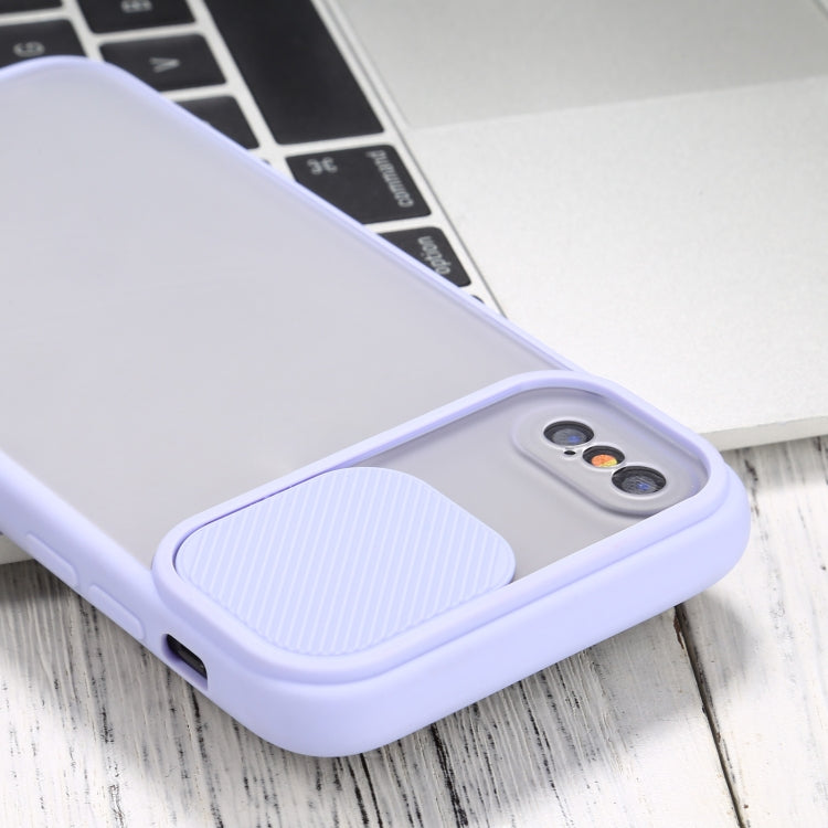 For iPhone XS Max Sliding Camera Cover Design TPU Protective Case