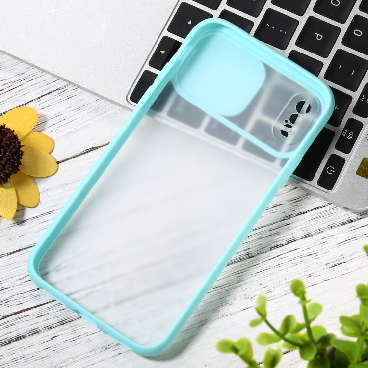 For iPhone XS Max Sliding Camera Cover Design TPU Protective Case