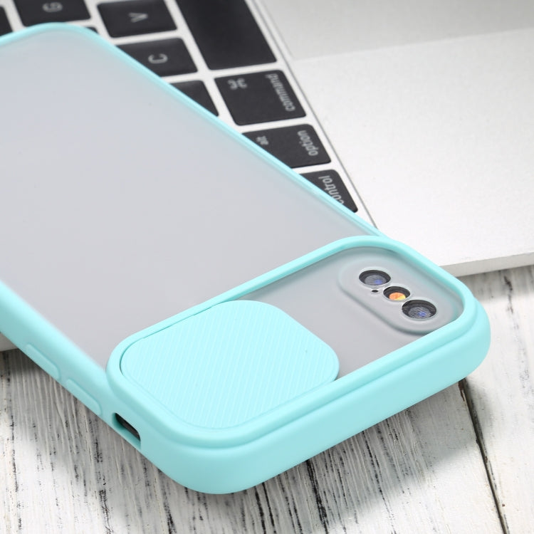 For iPhone XS Max Sliding Camera Cover Design TPU Protective Case