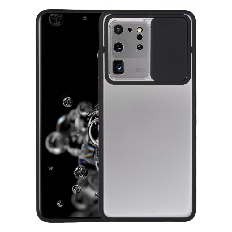 For Samsung Galaxy S20 Ultra Sliding Camera Cover Design TPU Protective Case