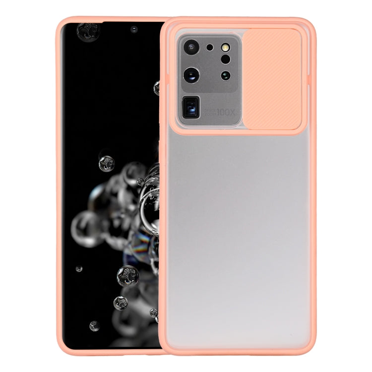 For Samsung Galaxy S20 Ultra Sliding Camera Cover Design TPU Protective Case