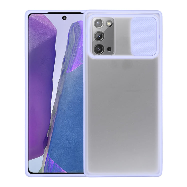 For Samsung Galaxy Note20 Sliding Camera Cover Design TPU Protective Case
