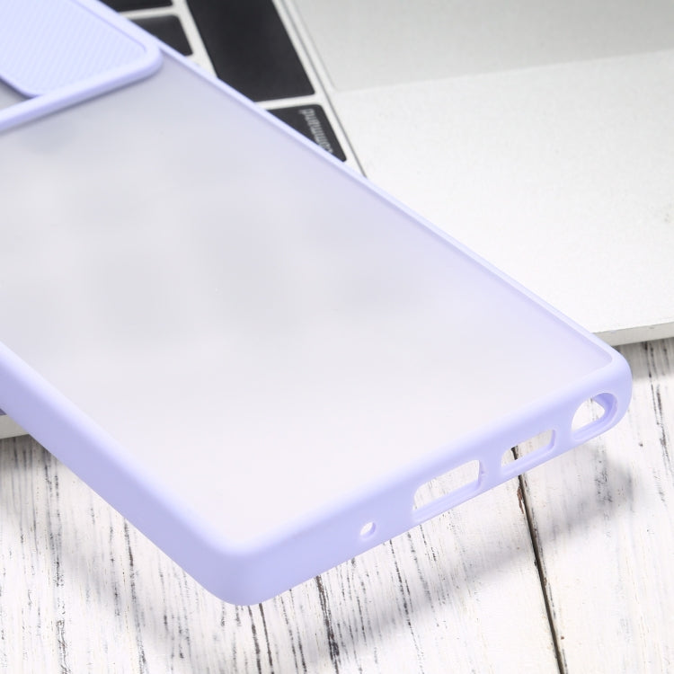 For Samsung Galaxy Note20 Sliding Camera Cover Design TPU Protective Case