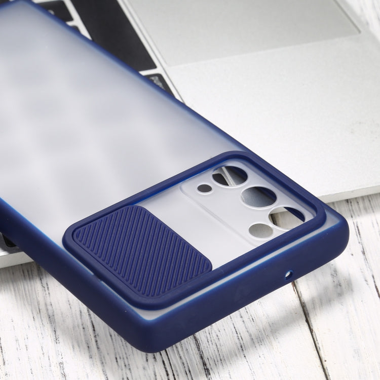 For Samsung Galaxy Note20 Sliding Camera Cover Design TPU Protective Case