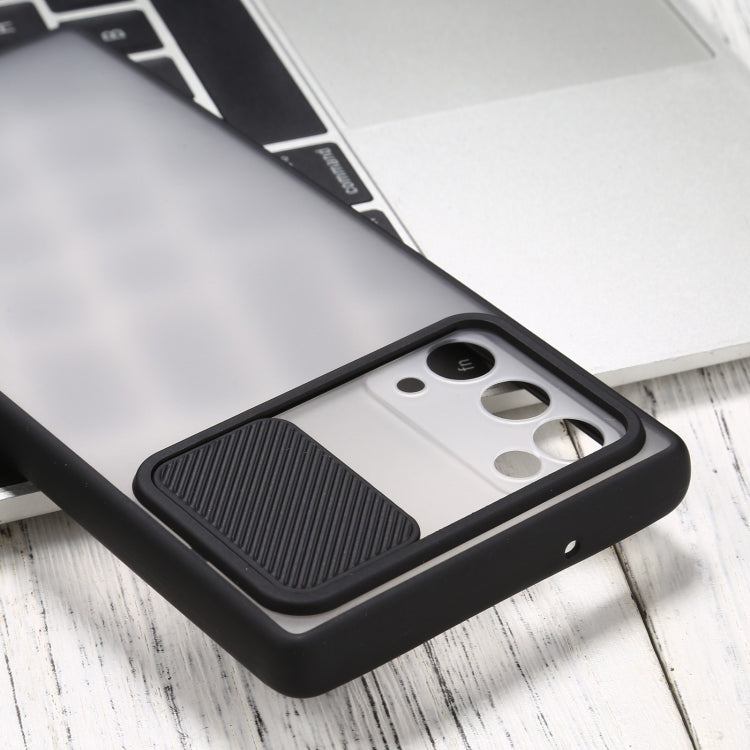 For Samsung Galaxy Note20 Sliding Camera Cover Design TPU Protective Case