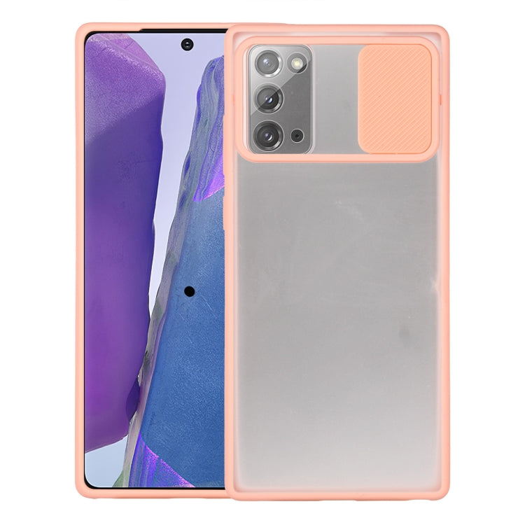 For Samsung Galaxy Note20 Sliding Camera Cover Design TPU Protective Case