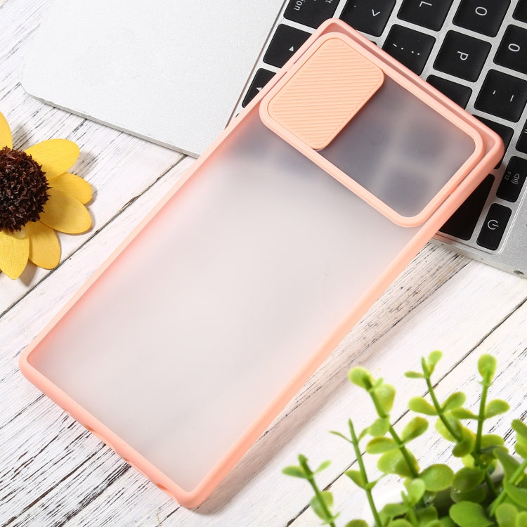 For Samsung Galaxy Note20 Sliding Camera Cover Design TPU Protective Case