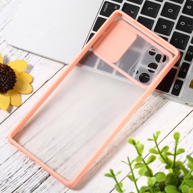 For Samsung Galaxy Note20 Sliding Camera Cover Design TPU Protective Case