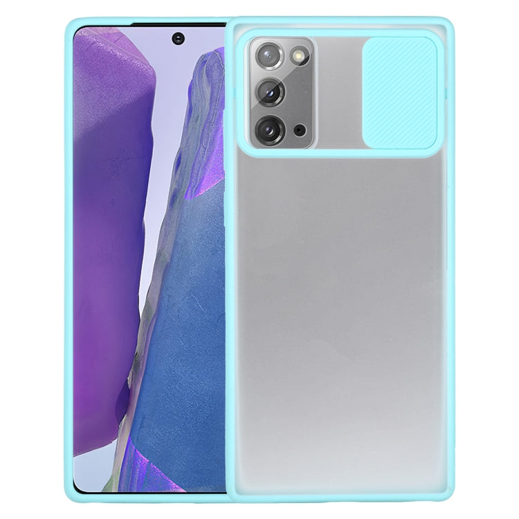 For Samsung Galaxy Note20 Sliding Camera Cover Design TPU Protective Case