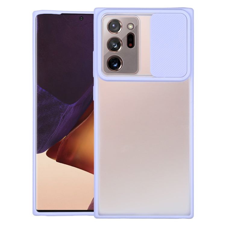 For Samsung Galaxy Note20 Ultra Sliding Camera Cover Design TPU Protective Case