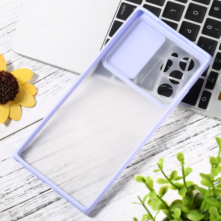For Samsung Galaxy Note20 Ultra Sliding Camera Cover Design TPU Protective Case