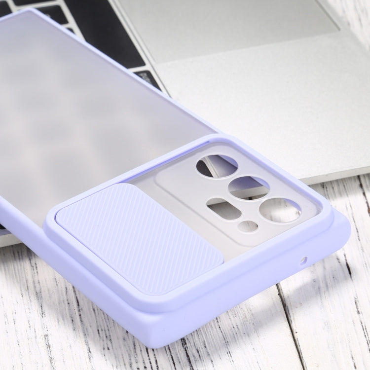 For Samsung Galaxy Note20 Ultra Sliding Camera Cover Design TPU Protective Case