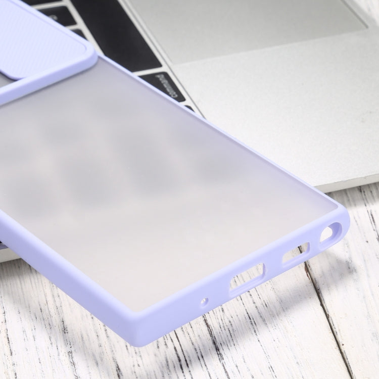 For Samsung Galaxy Note20 Ultra Sliding Camera Cover Design TPU Protective Case