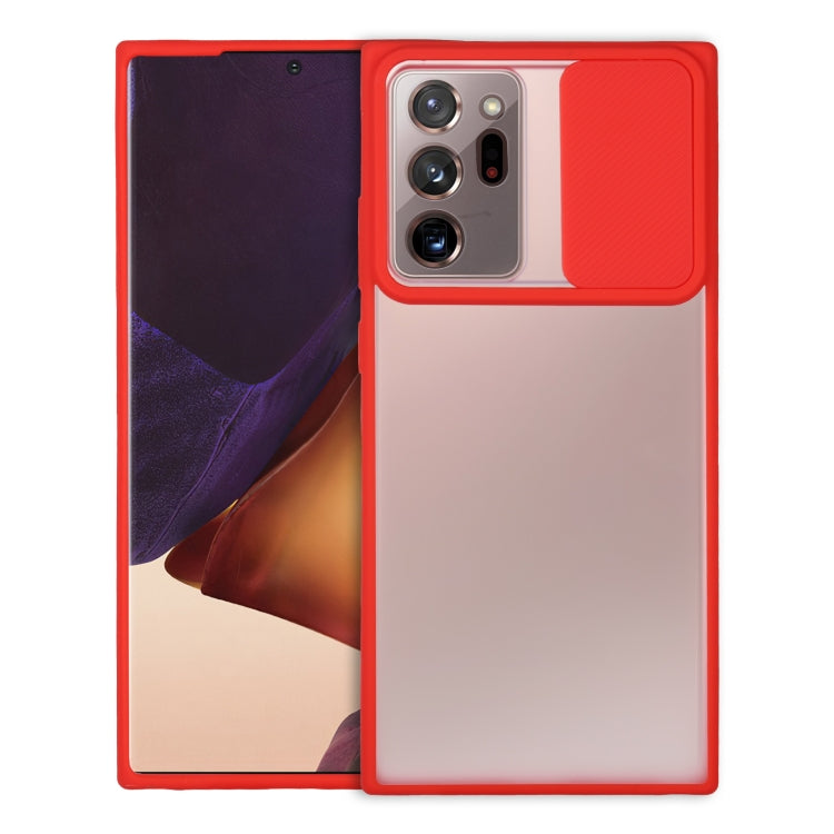 For Samsung Galaxy Note20 Ultra Sliding Camera Cover Design TPU Protective Case