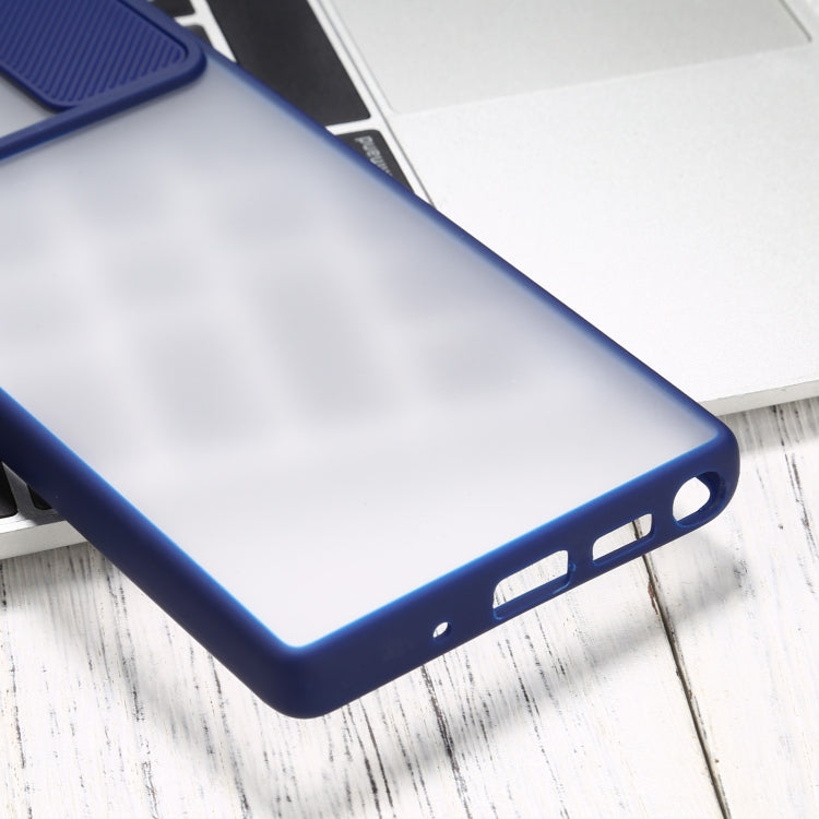 For Samsung Galaxy Note20 Ultra Sliding Camera Cover Design TPU Protective Case