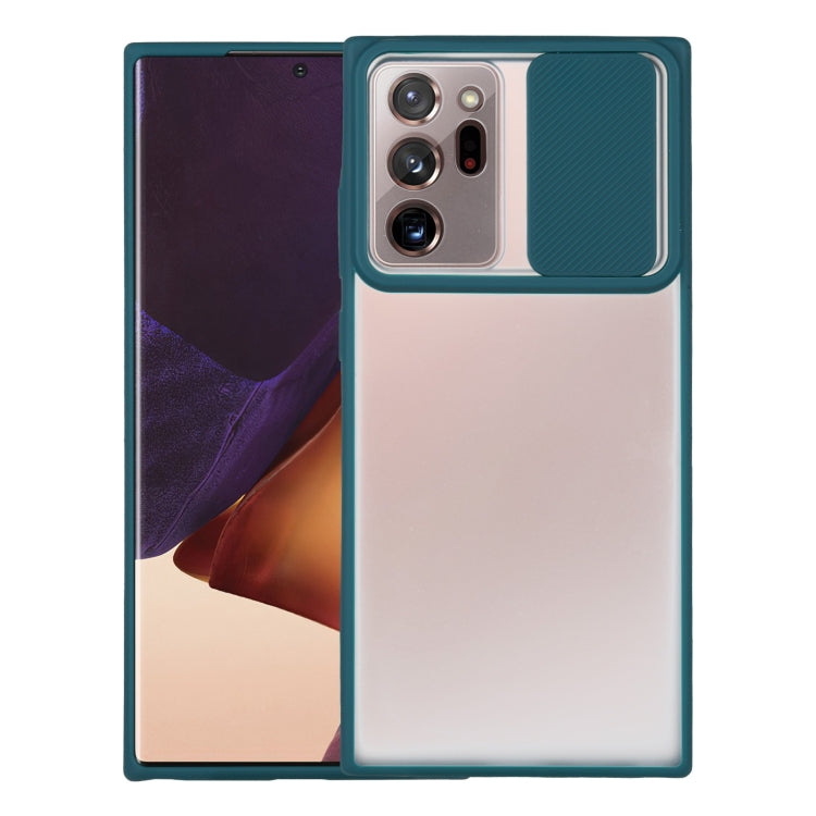 For Samsung Galaxy Note20 Ultra Sliding Camera Cover Design TPU Protective Case