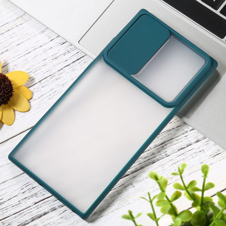 For Samsung Galaxy Note20 Ultra Sliding Camera Cover Design TPU Protective Case