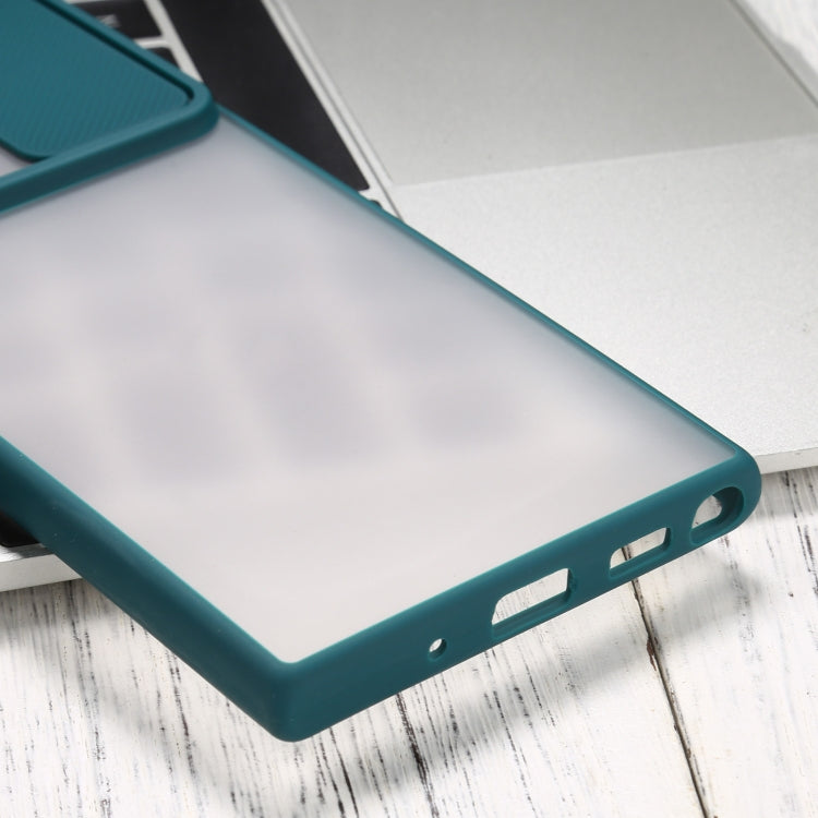 For Samsung Galaxy Note20 Ultra Sliding Camera Cover Design TPU Protective Case