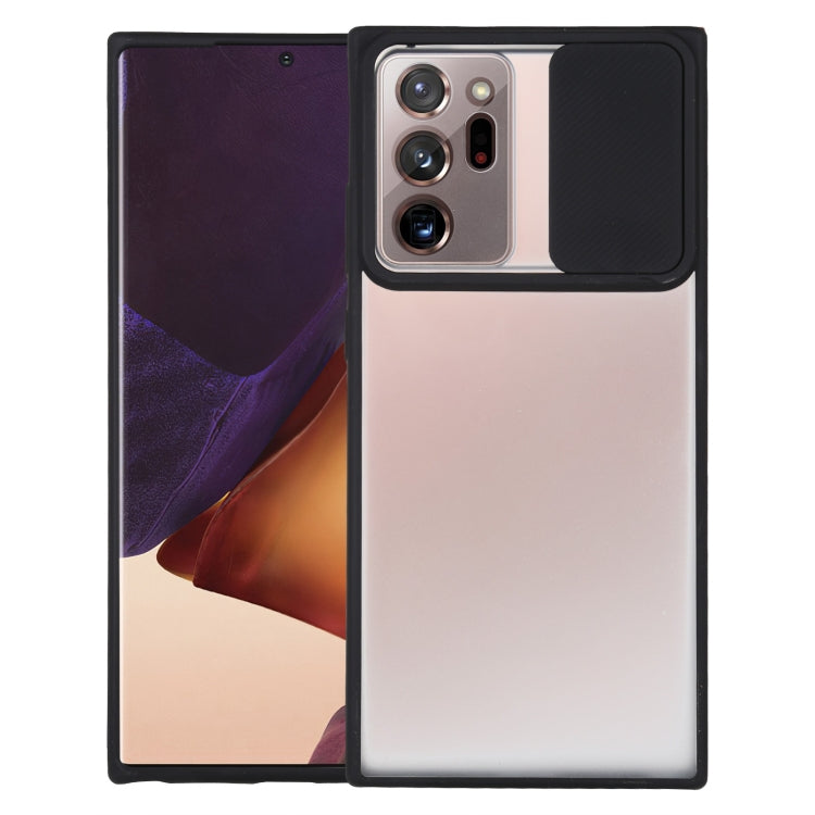 For Samsung Galaxy Note20 Ultra Sliding Camera Cover Design TPU Protective Case