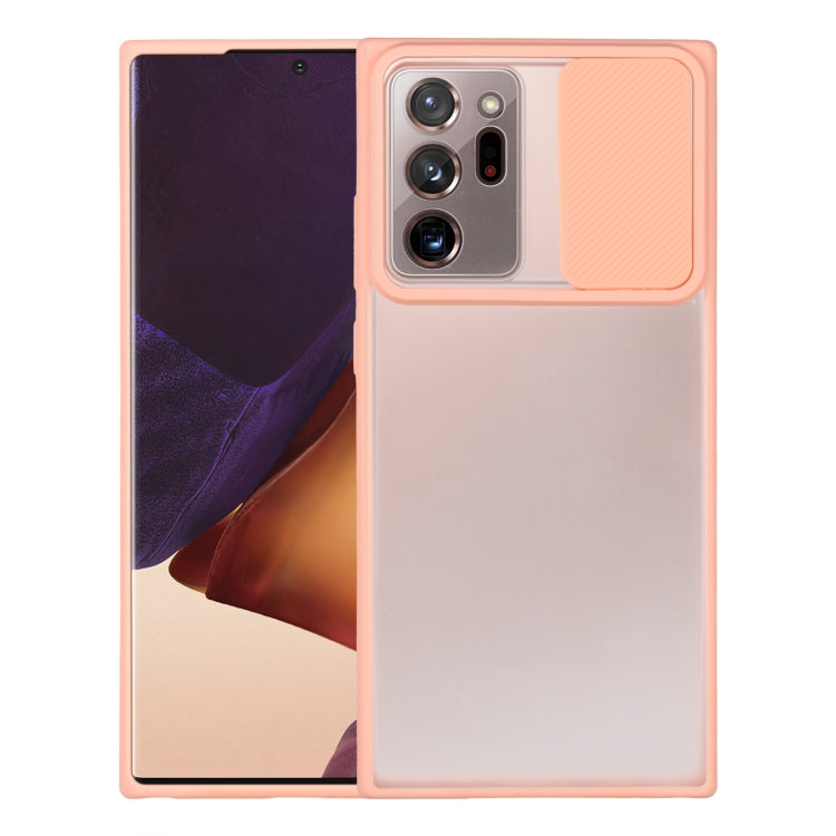 For Samsung Galaxy Note20 Ultra Sliding Camera Cover Design TPU Protective Case
