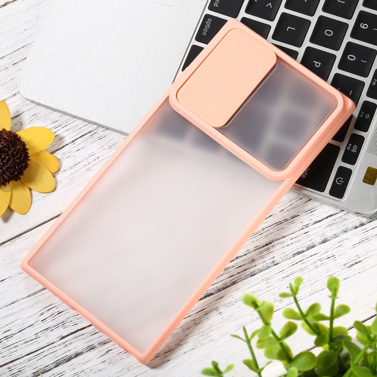 For Samsung Galaxy Note20 Ultra Sliding Camera Cover Design TPU Protective Case