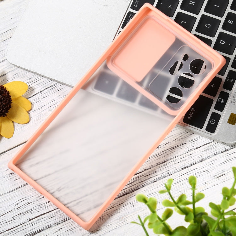 For Samsung Galaxy Note20 Ultra Sliding Camera Cover Design TPU Protective Case