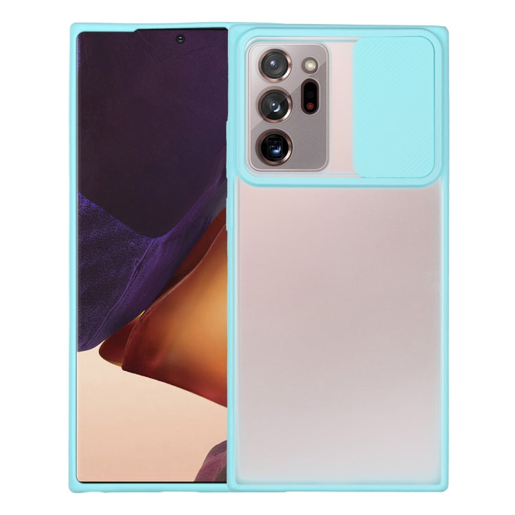 For Samsung Galaxy Note20 Ultra Sliding Camera Cover Design TPU Protective Case
