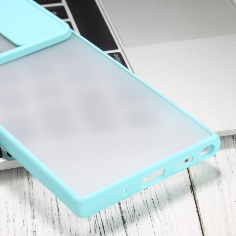 For Samsung Galaxy Note20 Ultra Sliding Camera Cover Design TPU Protective Case