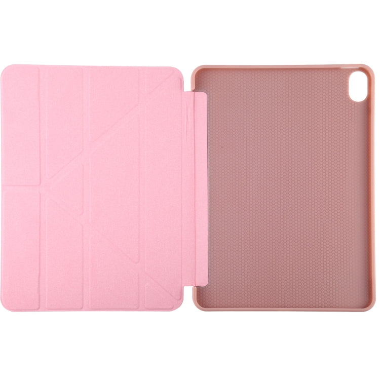 TPU Horizontal Deformation Flip Leather Case with Holder For iPad Air 2022 / 2020 10.9