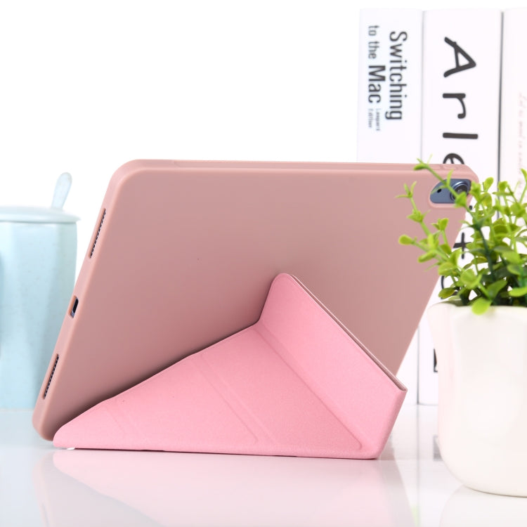 TPU Horizontal Deformation Flip Leather Case with Holder For iPad Air 2022 / 2020 10.9